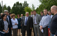 Член Совета Федерации Николай Журавлев посетил Шарьинский муниципальный район (18 июля 2015)